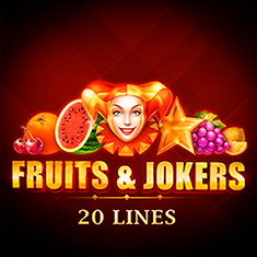 Fruits & Jokers: 20 lines