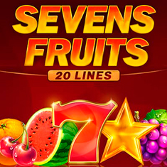 Sevens & Fruits: 20 lines